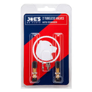 JOES NO-FLATS SCHRADER VALVE TWIN PACK - 33MM Tubless Valves