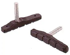 BRAKE SHOES - Cantilever Brake Shoes, Alloy Post, 72mm (Sold in Pairs)