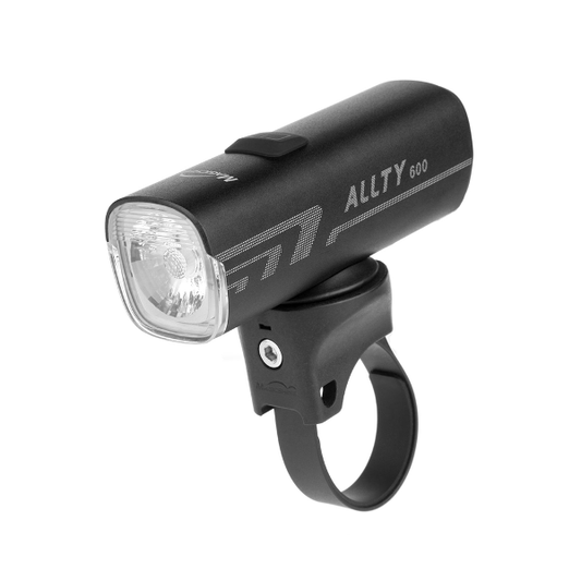 MAGICSHINE Front Light - ALLTY 600 - USB-C Internal Battery - Garmin & GoPro Mounts Included - IPX6 152g