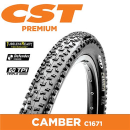 CST Tyre Camber C1671 - 29 x 2.25 - Folding EPS 60 TPI - Dual Compound - Tubeless Ready