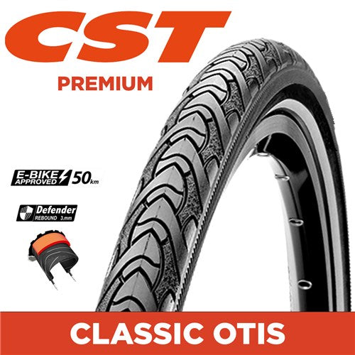 CST TYRE CLASSIC OTIS HYBRID C1777 - 700 X 32 - KEVLAR 3MM LAYER W/REF STRIP