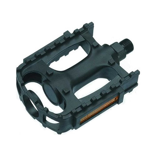 QBP PEDAL - PLASTIC MTB - GENERAL STYLE - 9/16 - BLACK - TW