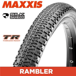 MAXXIS RAMBLER - 27.5 X 1.85 (650B X 47) FOLDING 60TPI SILKSHIELD TUBELESS READY