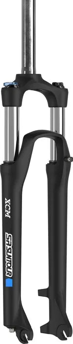 SUSPENSION FORK 27.5, Threadless, XCM32 LO, 1 1/8. 9mm Drop Outs. Disc ONLY. 100mm Travel, GLOSS BLACK