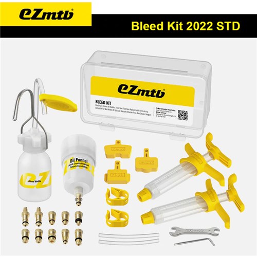 EZMTB UNIVERSAL BRAKE BLEED KIT - 2022 STANDARD MODEL