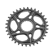 TRP Chainring CR-M8070, 32T Standard 6mm offset Chainring Cinch Interface, Sandblasted Black (for 49mm chainline and DH) 11speed chain compatible