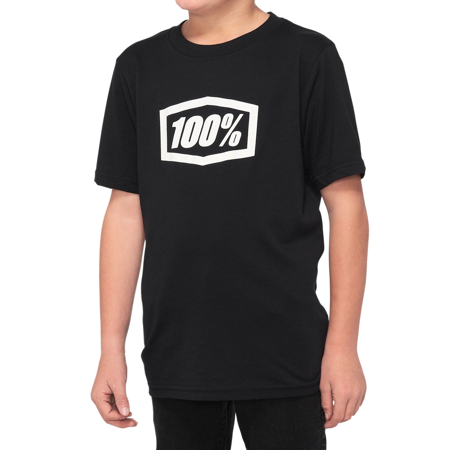 100% ICON Youth T-Shirt Black