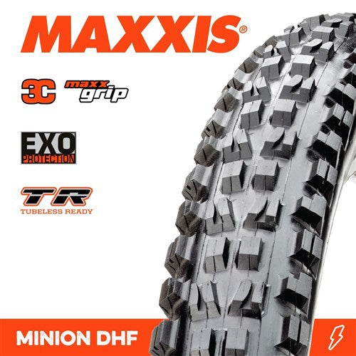 MINION DHF 27.5 X 2.50 WT 3C GRIP EXO TR FOLD 60TPI